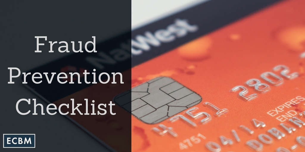 Fraud Prevention Checklist