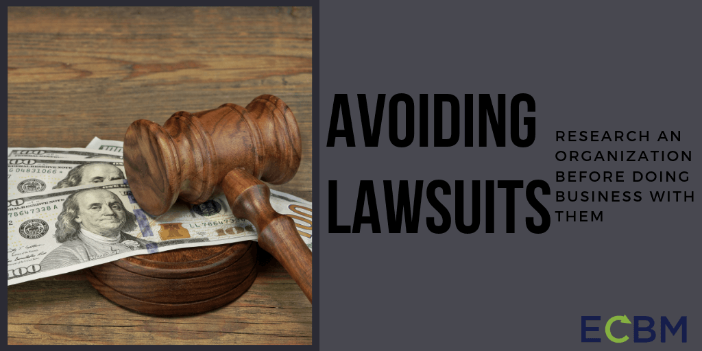 Avoiding Lawsuits