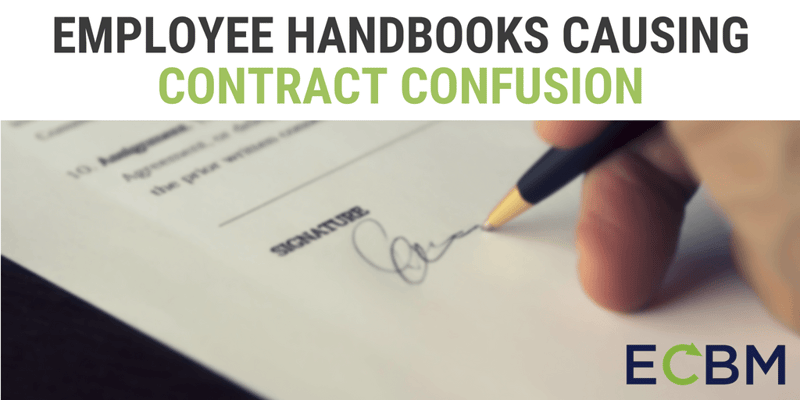Employee Handbooks Causing Contract Confusion