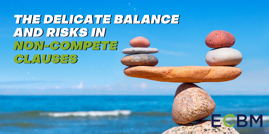 The delicate balance and risks in non compete clauses rocks balance ocean